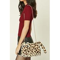 Leopard Print Cat Crossbody