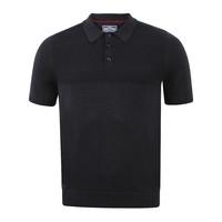 Le Shark Richie Navy Knitted Polo Shirt