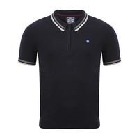 le shark parker navy knitted polo