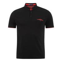 le shark albion black polo shirt