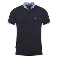 le shark adams row navy polo shirt