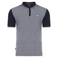 le shark brewer navy polo shirt