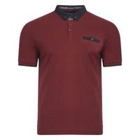 le shark bramwell polo shirt in oxblood