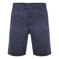 le shark weller blue cotton shorts