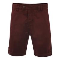 Le Shark Weller Oxblood Cotton Shorts