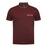 Le Shark Adenmore oxblood polo shirt