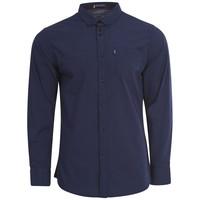 le shark dolton cotton shirt in blue