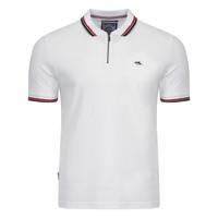 Le Shark Lansdown white polo shirt