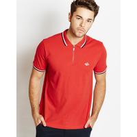 le shark lansdown red polo shirt