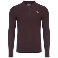 Le Shark Morris purple knitted polo