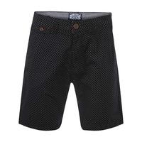 Le Shark Buckler Navy Cotton Shorts