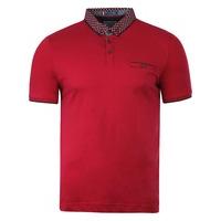 le shark admiral red polo shirt