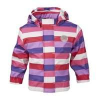 Lego Wear Girls Jade 203 Striped Raincoat - Size 12-18 Months (80 CM)