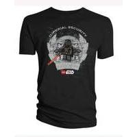 lego star wars imperial security t shirt xxl