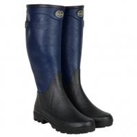 Le Chameau Manoir Wellington Boot, Marine, EU36