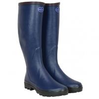 Le Chameau Ladies Giverny Neo Boots, Marine, EU36 (UK 3)