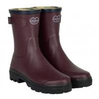 Le Chameau Ladies Giverny Low Boots, Cherry, 40 (UK 6.5)