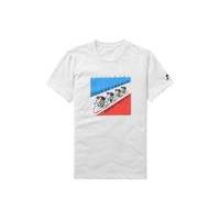 Le Coq Sportif TDF 2017 Fanwear No.2 Optical Tee | White - M