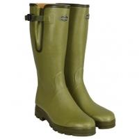 Le Chameau Mens Vierzon Leather Lined Wellingtons, Vert Vierzon, EU45 (UK10.5)