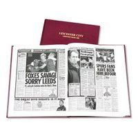 Leicester City Newspaper Book