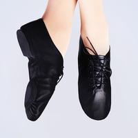 leather split sole jazz shoes