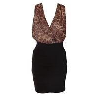 Leopard Print Bodycon Dress