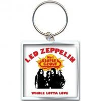 Led Zeppelin Whole Lotta Love Metal Keychain