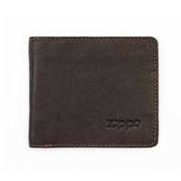 leather bi fold wallet 11 x 10 x 1cm