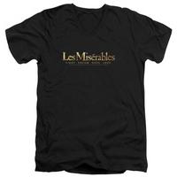 les miserables logo v neck