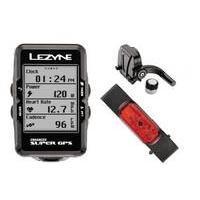 lezyne super gps computer loaded bundle black