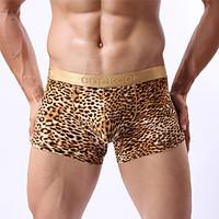 Leopard U convex bag Phnom Penh Sexy Leopard male boxer underwear underwear