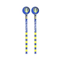 Leeds United 2pk Pencil With Top...