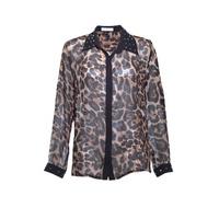 Leopard Print Stud Shirt