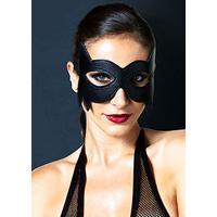 Leg Avenue KINK Faux Leather Fantasy Cat Eye Mask