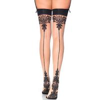 leg avenue baroque cuban heel stockings