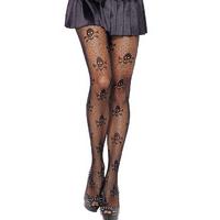 Leg Avenue Skull Micronet Tights