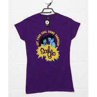 Let Your Soul Glo Shine Womens T Shirt - Inspired By Coming To America