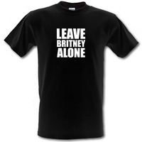 Leave Britney Alone male t-shirt.