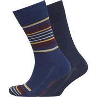 levis mens two pack socks indigo