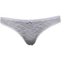 Lepel Womens Flower Lace Briefs White