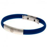 leicester city fc colour silicone bracelet