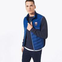 Le Mans Panel Quilted Gilet - Yale Blue