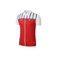 le coq sportif tdf 2017 dedicated short sleeve jersey redwhite xxl