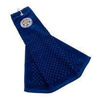 leicester city fc tri fold towel