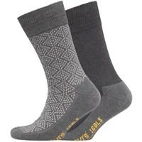 levis mens two pack graphic socks jet black