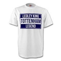 ledley king tottenham legend tee white kids