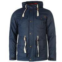 lee cooper padded parka mens