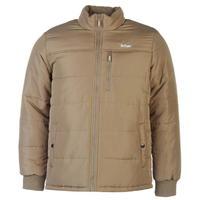 lee cooper solid padded jacket mens