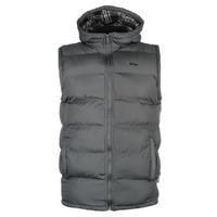 Lee Cooper Two Zip Gilet Mens