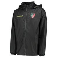 Leicester Tigers Shower Jacket - Black, Black